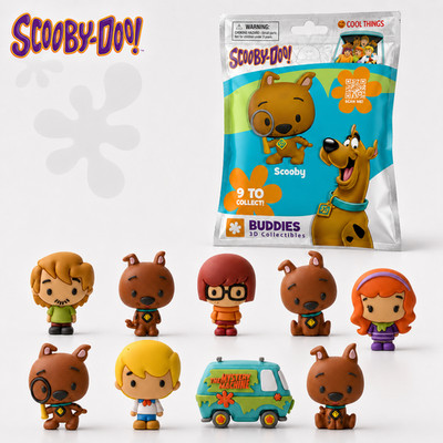Official Scooby-Doo Buddies 3D Collectibles PVC Figure Blind Bag Mystery NEW
