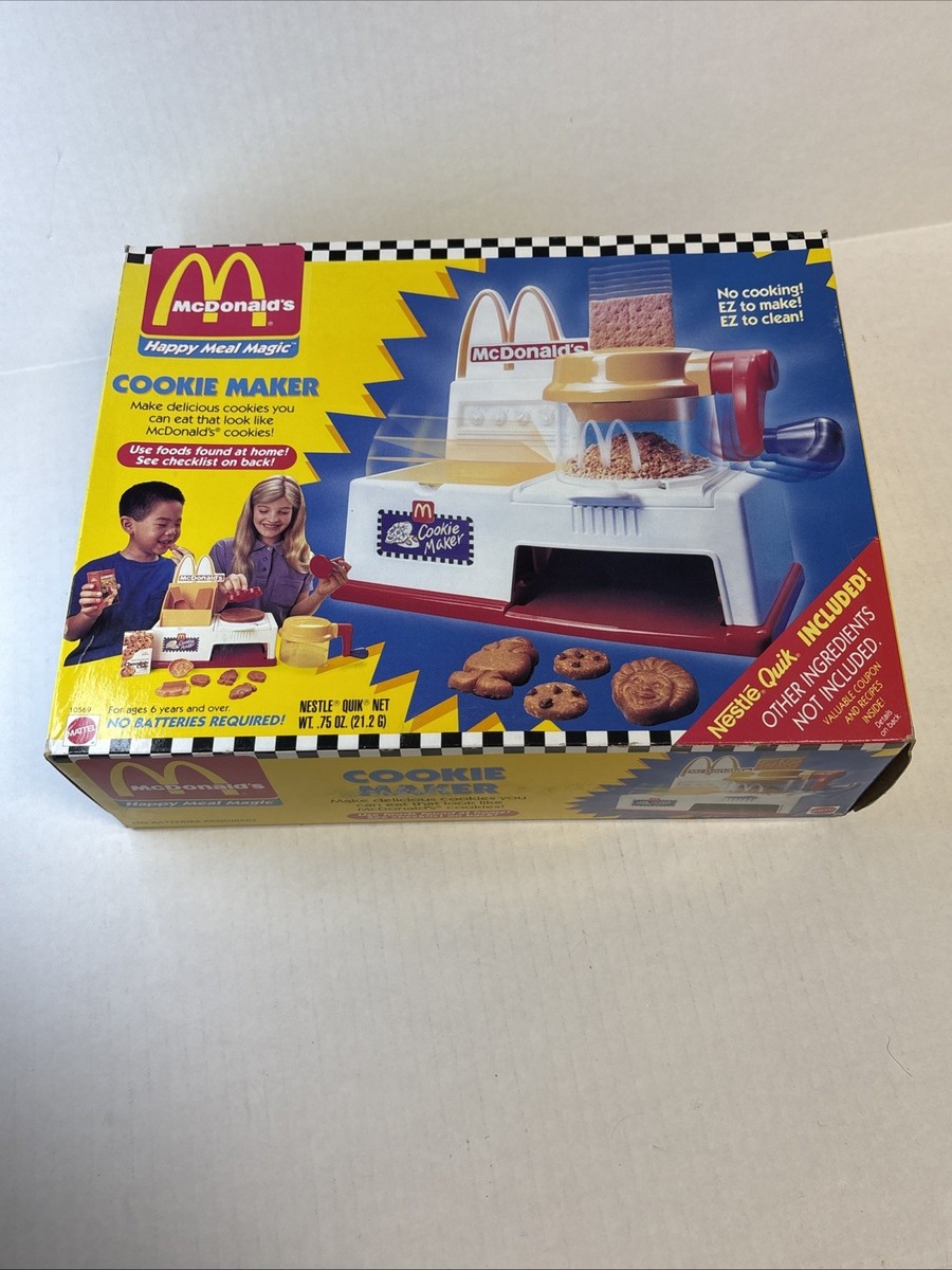 Vintage 1993 McDonalds Happy Meal Magic Cookie Maker Mattel Sealed