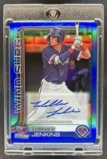 2025 Topps Pro Debut Walker Jenkins Auto Blue Foil #/150