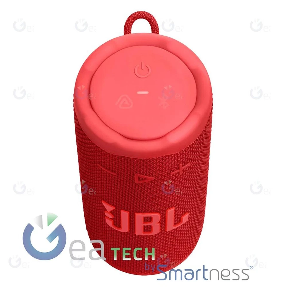 JBL GRIP SPEAKER BLUETOOTH ALTOPARLANTE IMPERMEABILE WATERPROOF IP67 | ROSSO - Immagine 2 di 3