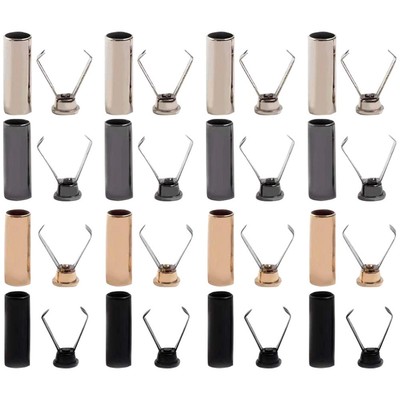  40 Pcs Bell-Stop-Seilschnalle Schnurenden Aus Legierung Schnurstopper
