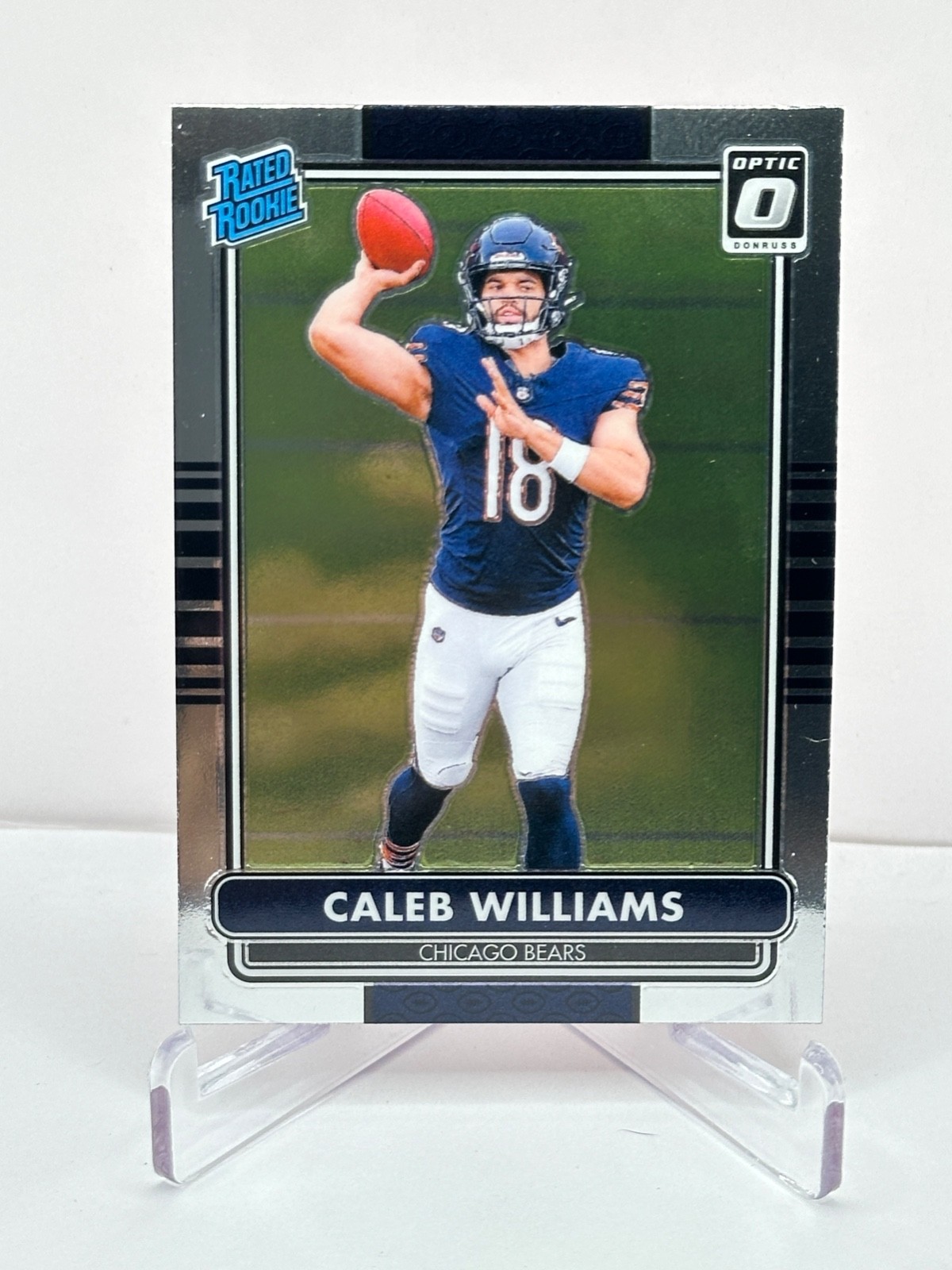 CALEB WILLIAMS 2024 Donruss Optic Rated Rookie 2014 Retro Series #1 RC Bears