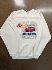 Vintage 80s Lamborghini Sweatshirt Men’s XL Alpine Stereo Countach Made In USA