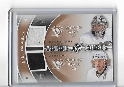 2011-12 SPx Winning Combos #WCFS Marc-Andre Fleury/Jordan Staal