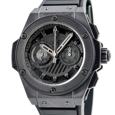 HUBLOT King Power Foudroyante All Black 715.CI.1110.RX Chronograph Limited