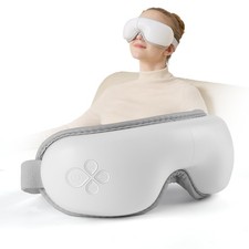 LAOBEN Eye Massager with Heat, Heated Eye Mask with Bluetooth Music, Massages
