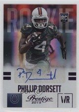 2015 Prestige Rookie Extra Points Purple Signatures Phillip Dorsett Auto 0a6