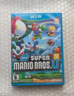 New Super Mario Bros. U WiiU (Nintendo Wii U, 2012) NEW SEALED