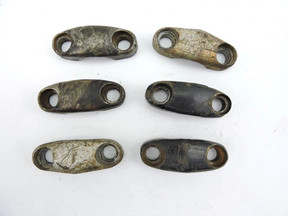 3 pares de abrazaderas de manillar Norton 500 600 750 850 Commando Dominator P11 N15CS 606 Foto 2 de 2