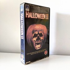 Halloween II Thorn EMI Video VHS Pre-Cert Horror Michael Myers Jamie Lee Curtis
