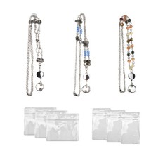 3 Pcs Retractable Badge Reels Lanyard with Name Card ID Holder for Women3916