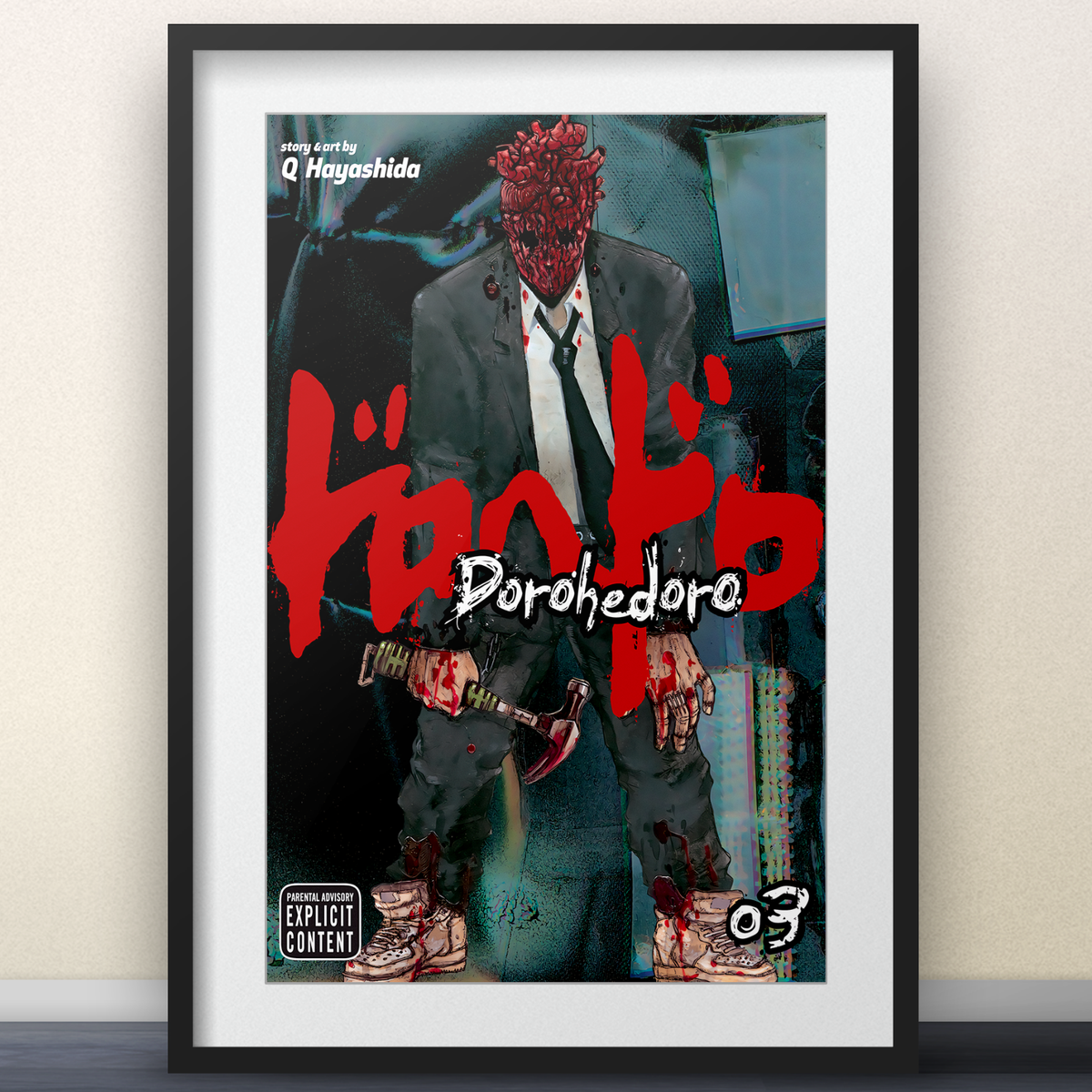 Dorohedoro Volume 3 Cover Art – 11x17