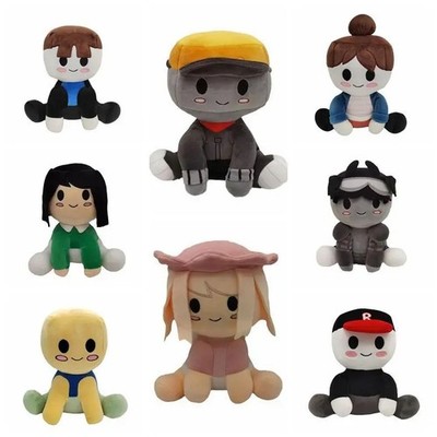 Blox Buddies Plush 7.8 inch blox Buddy Bacon Hair noob Plushie pet x Toys Stuffe