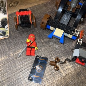 1999 LEGO 3051 Blaze Attack Not Complete w/Rare Flag & Instructions & Box