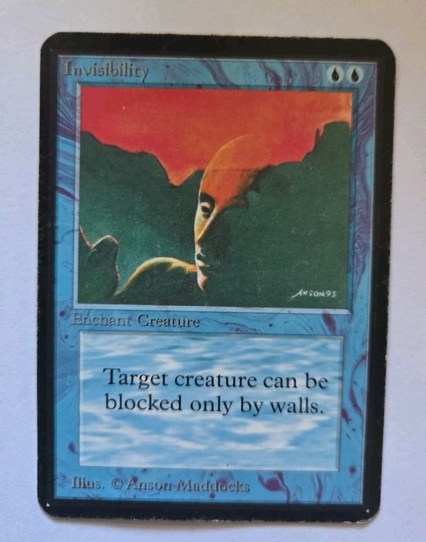 MTG ALPHA - Invisibility