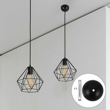 Ceiling Light Canopy Hardware: 12cm Semi-Circle Canopy Plate - Ceiling Plate