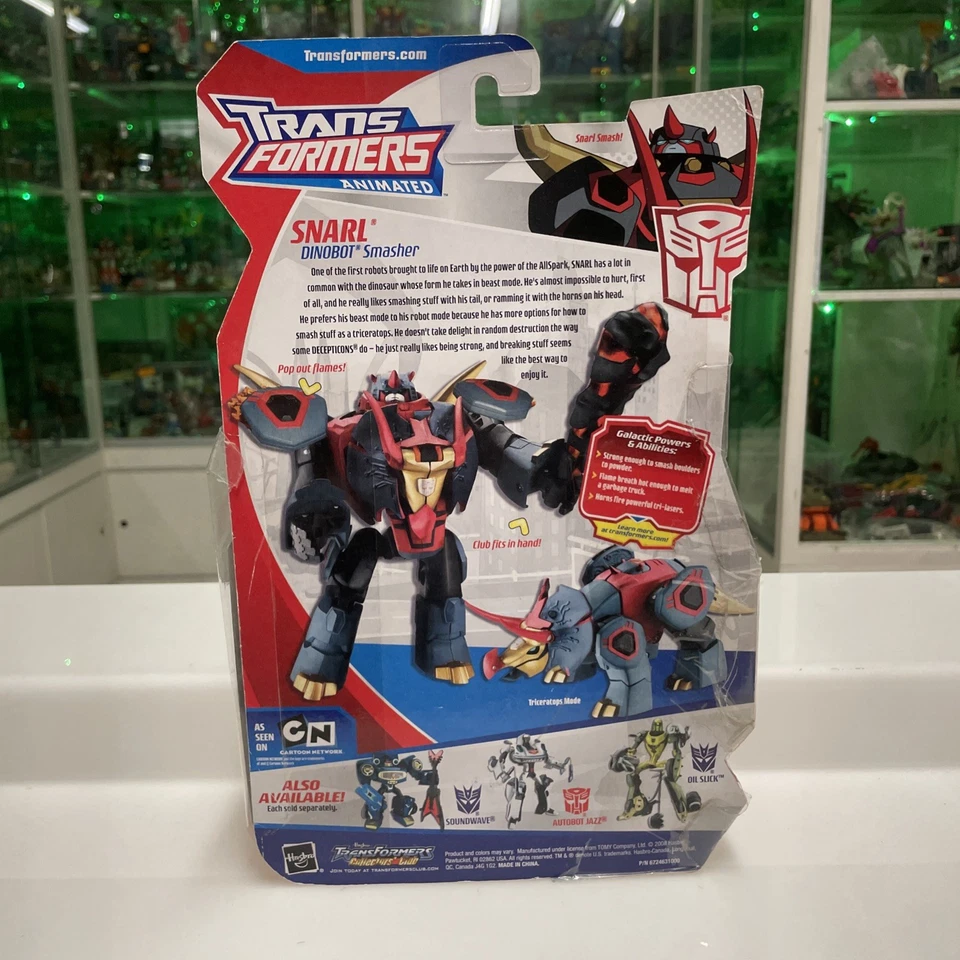 Transformers Hasbro ANIMATED Serie Autobot Snarl - Immagine 3 di 4