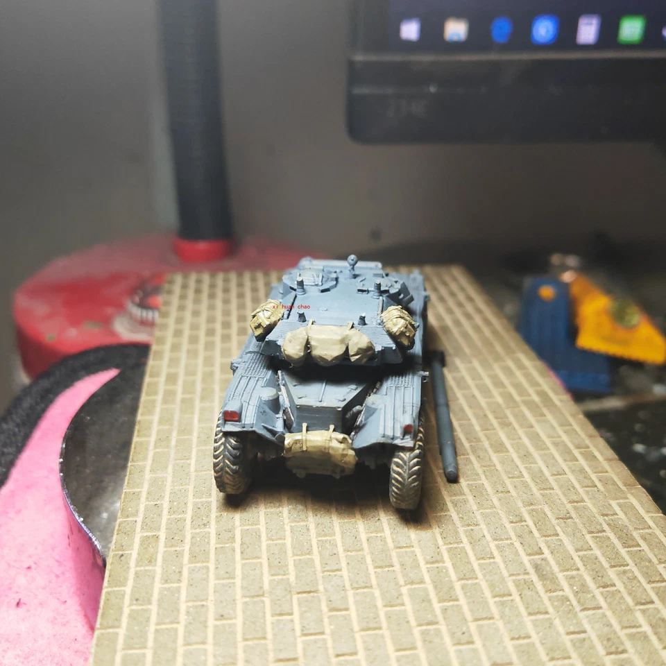 Impresión 3D Modelo 1/72 Francés Panhard EBR 105 Tanque Ligero Producto Acabado Foto 4 de 4