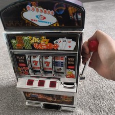 One Arm Bandit Slot Machine money bank for adults/teens