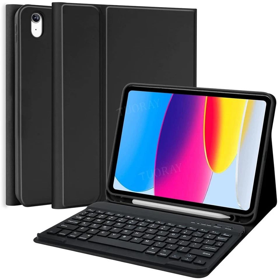 Bluetooth Keyboard Case Mouse For iPad 11th 11" A16 2025 Gen M3 Air 6 5 4 Pro 11 - Image 3 of 4