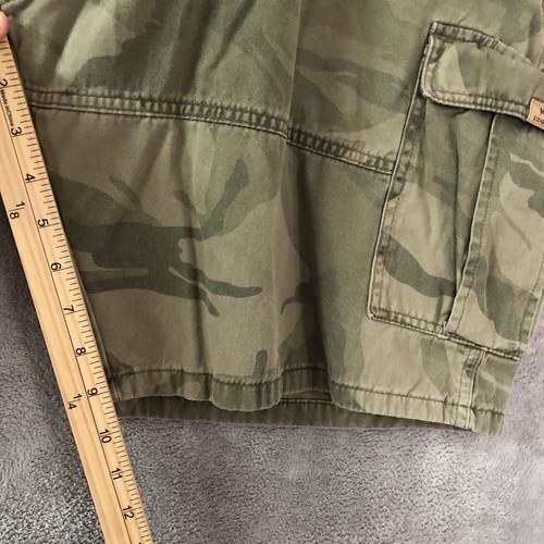 Short cargo camouflage Wrangler homme taille 40 Reg coton 9 entrejambe randonnée extérieur - Photo 5 sur 11
