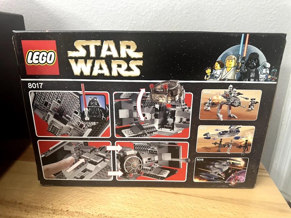 LEGO Star Wars NIB 2008 Vader's TIE Fighter Anniv Edition (8017) [UNOPENED] - Image 2 of 2