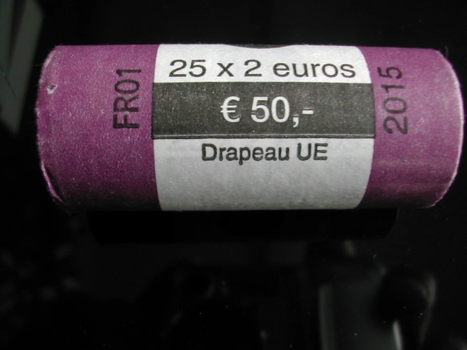 Rouleau 2€ France 2015 30 ans du Drapeau Européen - Photo 1/1