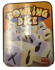 Bowling Dice Fundex 2002 Game in Metal Tin COMPLETE