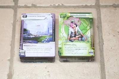 Android Netrunner - Creation and Control Deluxe Expansion - Complete, All Cards!