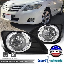 Fits 2010-2011 Toyota 10-11 Camry Front Bumper Fog Lights Lampsswitch Kit