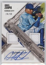 2022 Diamond Kings DK Material Signatures Gold 28/99 Angel Zerpa Auto 0rr2