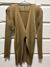 ISSEY MIYAKE Pleats Please Cardigan Long Sleeve F/S from Japan