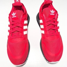 Adidas Multix J Vivid Red Black Sneakers Size US 6 Big Kid Women  s Size 7.5