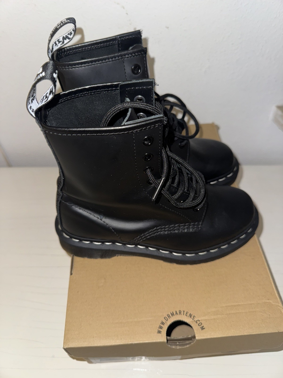 Dr. Martens 1460 Stivali per Donna, Eu 36 - Neri