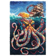 Herrschners  Guardian of the Deep Latch Hook Kit
