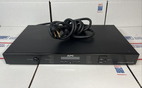 APC G5 Digital Rack Power Filter 8 Input G5BLK 15 120V - SAME DAY SHIP -WARRANTY
