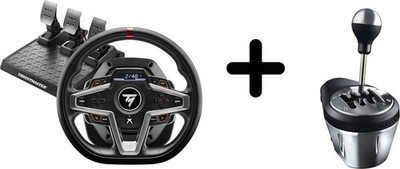Thrustmaster T248-X Lenkrad + 3 Pedale + TH8A Schalthebel   Ohne Standfuß   Xbox