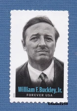 *NEW* 2025  William F Buckley, Jr. (Single) 2025 Mint NH