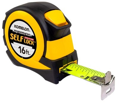 EV28116 16-Foot x 1-Inch Self Lock Evolution Tape Measure Retractable Rule
