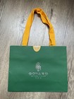 Mint Condition Used Goyard Shopping Gift paper tote bag Empty 8.5 x 6.75 x 2.75”