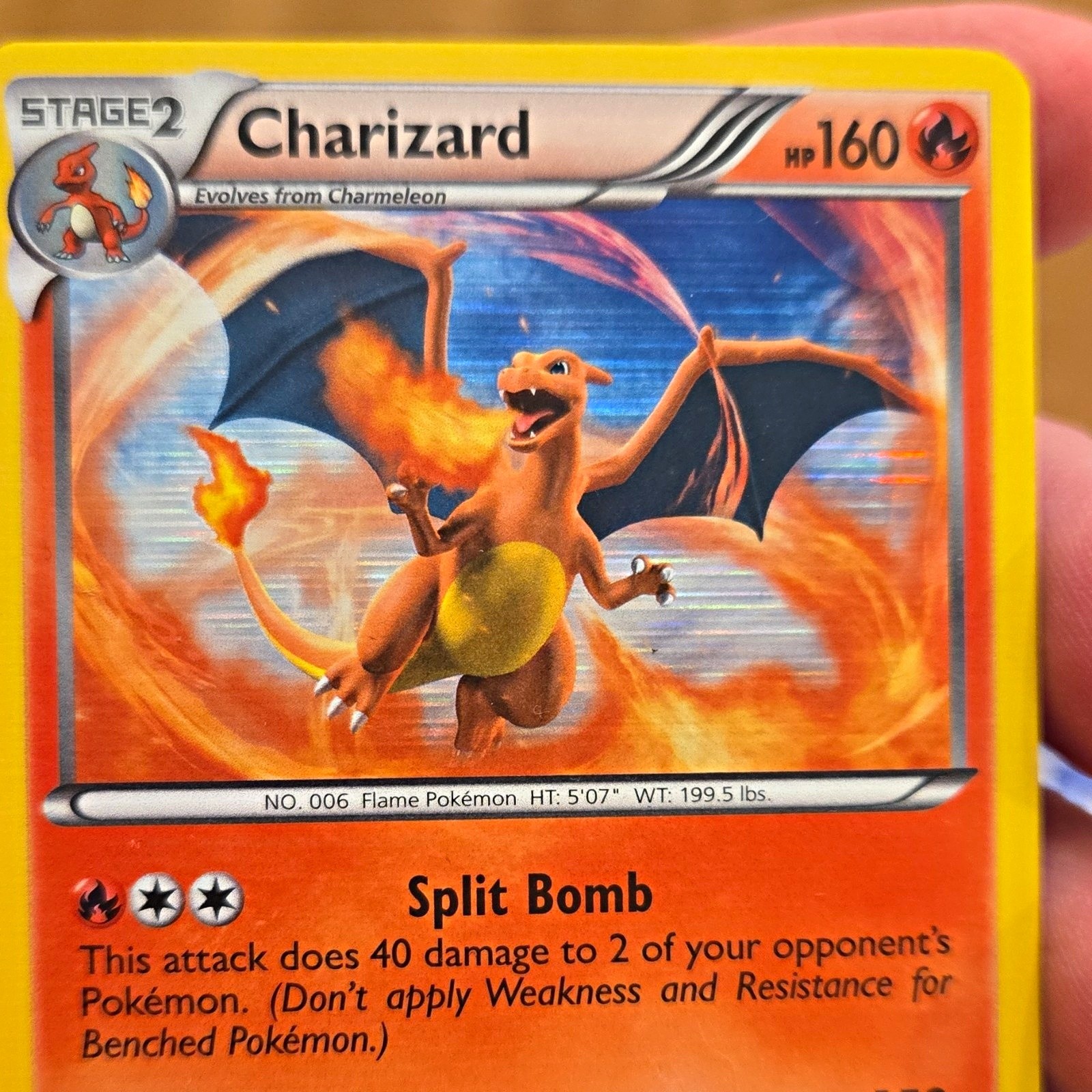Pokemon TCG Charizard Holo Boundaries Crossed 20/149 2012 English 160 HP