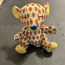 Disney The Lion King Simba Plush Stuffed Animal Geometric Pattern Toy 12"