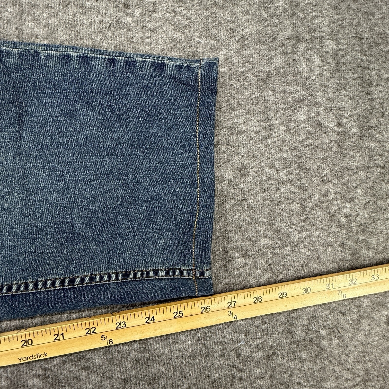 THE PERFECT JEAN NYC Mens Athletic Fit Jeans Blue Size 42x26 Stretch Denim