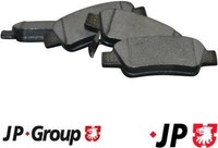 JP Group 3463700810 Bremsbelagsatz FüR Scheibenbremse Bremsbelagsatz FüR Honda