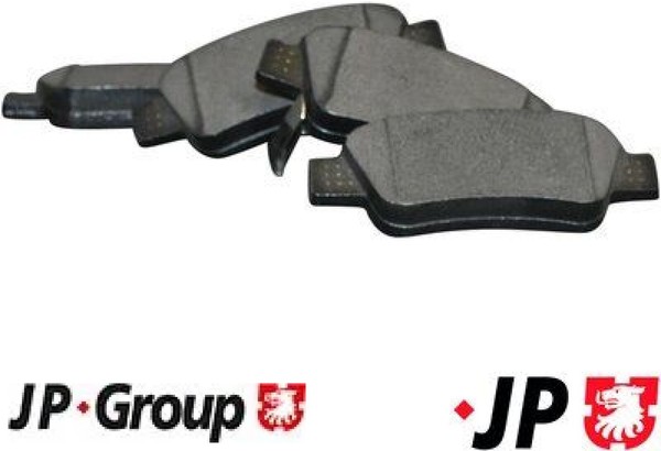 JP Group 3463700810 Bremsbelagsatz FüR Scheibenbremse Bremsbelagsatz FüR Honda-image