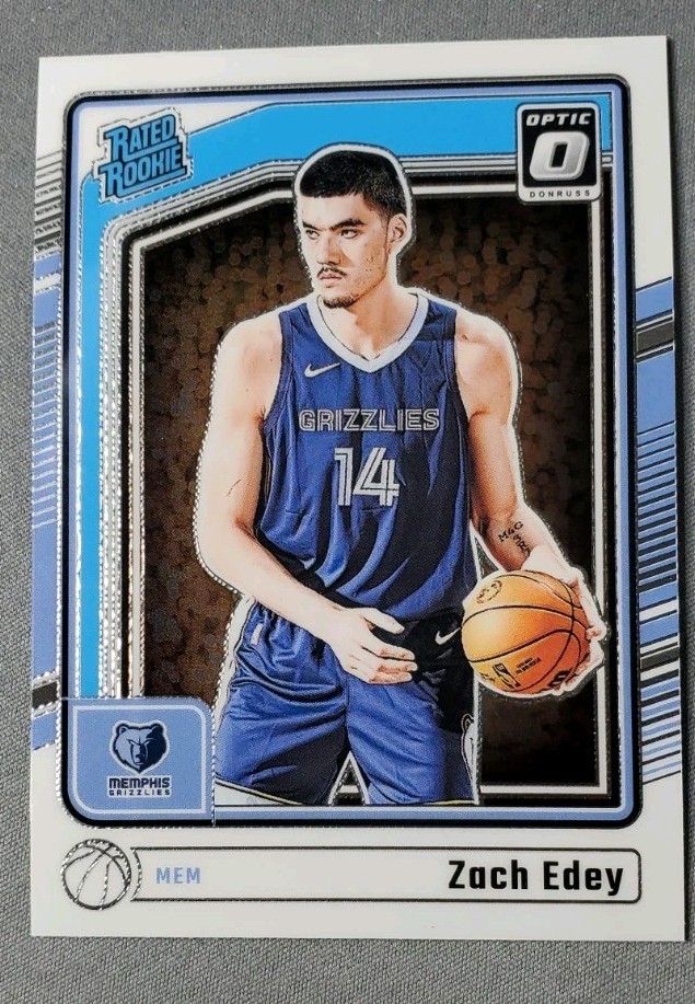 2024-25 Panini Donruss Optic - Rated Rookie Zach Edey #288 (RC)
