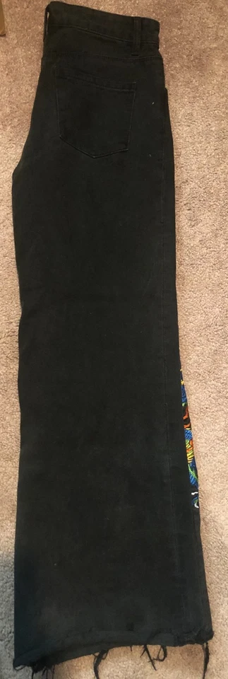 Current Mood "Dragon" Flared-Style Pants (S) - Image 2 of 4