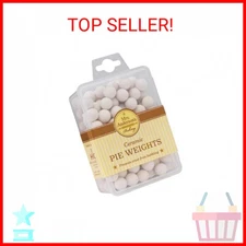 Mrs. Anderson's Baking Pie Weights | Natural Ceramic Stoneware Beads for Blind B