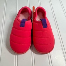 Wonder Nation Size 5-6 Pink and Purple Girls Slippers NWT