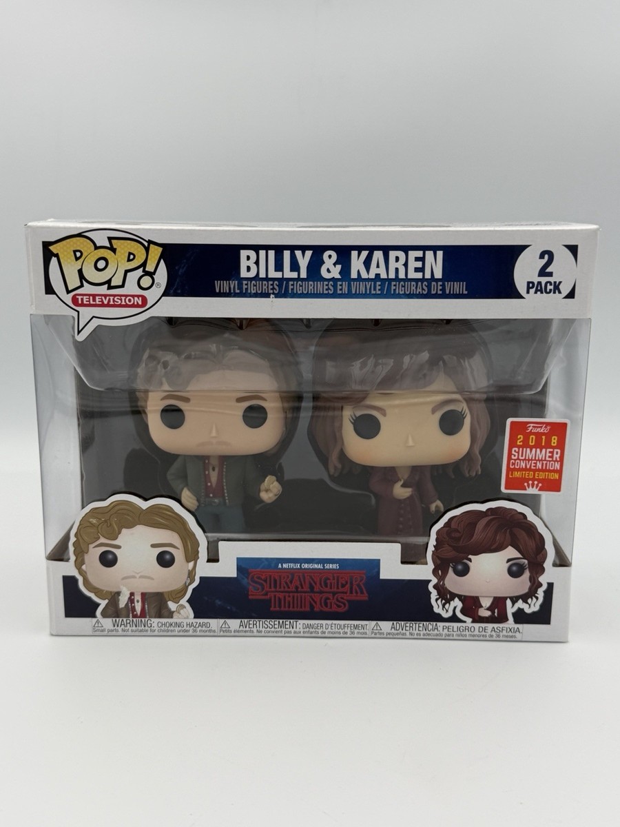 Funko Pop Stranger Things フィギュア まとめ売り Funko Pop! Vinyl: Stranger Things - ST-2 Pack-Billy & Karen